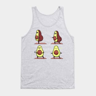 Warrior II Avocado Yoga Tank Top